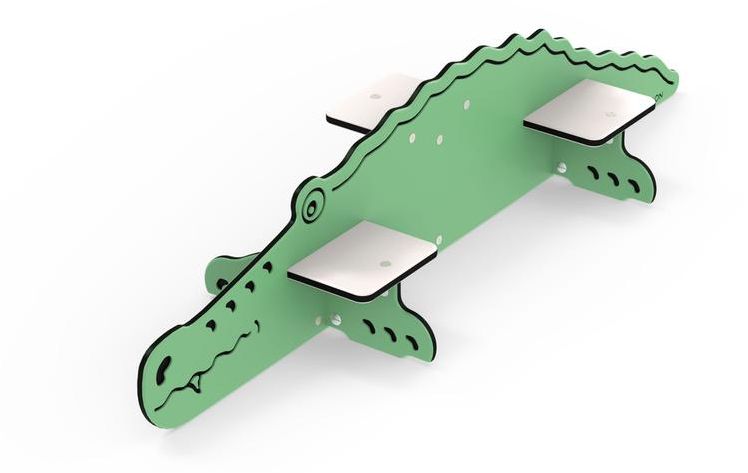 Ledon Pirates Krokodil, Balancierbalken